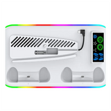 Game Cooling Stand For Sony PS5 Slim Pro Console Support Base Holder Cooler Fan RGB Gaming Accessories