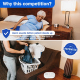 Daytech Smart Wireless Fall Alert System Bed Pressure Sensor Mat Waterproof Mattress Alarm Mat