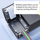 for Bundle Bare Ribbon Non Visible Optical Fibers Fiber Optic Thermal Stripper Rechargeable Auto Heating Stripping Tool