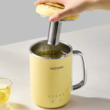 450ml Electric Kettle Travel Multicooker Hotpot Portable Heating Cup Stew Pot Health Preserving Pot 220V Cooking Pot for Office