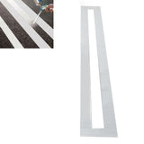 Parking Lot Line Stencil Silicone Foldable Reusable Road Straight Line Stencil for Asphalt Concrete Pavement