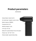 Handheld Three Gear Speed Adjustable Brushless Motor 130000 RPM Wind Speed Duct Motor Fans X5 Violent Blower Mini Turbo Jet Fan