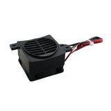 12V PTC Heater 100W Ceramic Thermostatic Insulated Heater W/ Fan Pet Insulation Incubator Electric Constant Temperature Heating