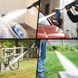 200Bar Brushless High Pressure Car Washer Gun 6 in 1 Electric Garden Washing Water Wash Spray Gun