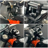 Motorcycle Handlebar Bar Bracket Accessories Steering Damper Stabilizer For 790 890 Adventure 2017-2024