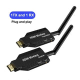50M 5G 1080P HDMI-Ccompatible Wireless Audio Video Transmitter Receiver Extender PS4 Camera Laptop PC to TV Monitor Projector