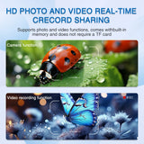 Wholesale Kids Digital Magnifying Glass Toys 8LED 500X Lens Mini Kids Portable Pocket Microscope for Kids