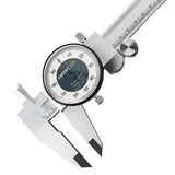 0-150mm Dial Calipers 6 Inch Stainless Steel Dial vernier caliper Shock-proof Vernier Caliper 0.01mm Metric Gauge Measuring Tool