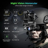 NVG Digital Night Vision Goggles for Hunting Helmet Mounted Night Vision Monocular Day & Night with Photo and Video Shooting
