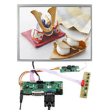 12.1 inch 800x600 4:3 IPS LCD Screen and VGA DVI Audio Controller Board