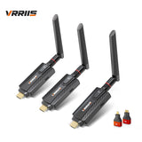 200M Wireless HDMI Video Transmitter Receiver Kit Extender Display Adapter TV Stick Dongle for Laptop PC To TV Monitor Projector
