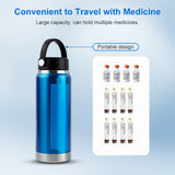 Portable Insulin Travel Case Insulin Pen Cooling Box for Diabetic Medicine Storage can Holds 2-7 Pens,Fast Cooling Bottle