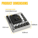 Multi-Function Ring Bender Tool Kit Metal Ring Bending Machine Tool Set Jewelry Repairman Copper Silver Gold Strip Bending Tools
