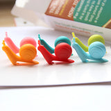 100pcs Cute Silicone Snail Tea Bag Holder