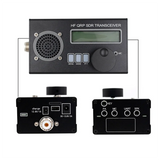 8-Band SSB/CW QRP Transceiver QRP Shortwave Radio Transceiver With SDR + Mic + Battery + Charger With 1602 Screen EU Plug
