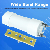 Shortwave SSB 1:9 Balun 1-56Mhz Long Wire Balun 50 Ohm To 450 Ohms For HAM Radio Antenna Receiver