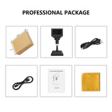 4.3 inch LCD Digital Microscope Precision Microscope with Weighing Scale with Lights for Fine Detail Observation Weight Scale