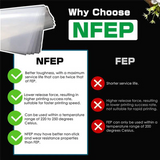 3PCS NFEP(FEP 2.0)Films For Photon M3 Max, M3 Premium, Elegoo Jupiter(6K), Saturn 2 Resin Printers,380X260X0.15Mm Easy Install