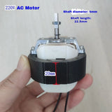 YJ58-20 Copper Wire 220V Shaded-pole Asynchronous Motor 26W Clockwise Rotate Motor AC Motor Warm Air Blower Accessories