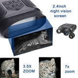 NV400B Infrared Digital Night Vision Binocular Telescopes Professional Binoculars Camera for Hunting Camping