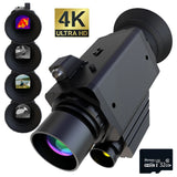 4K UHD Infrared Thermal Imaging Night Vision Monoculars 7X Magnification Infrared Thermal Camera for Outdoor with 11 Modes