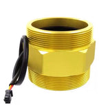 Aluminum Alloy Housing DN80 Hall Flow Meter Water Flow Sensor 3-Inch External Tooth Turbine Flow Meter