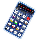 DIY Calculator Kit LED Display Calculator Electronic Making With Batteries For Learn Soldering Assembly Practice