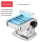 Electric Noodle Dumpling Wrapper Machine Pasta Noodle Maker Wonder Tool Commercial Household Stainless Steel Noodle Press Device