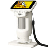 Andonstar Handheld Digital Microscope 2.8" LCD Screen 4X Digital Zoom Microscopes 8 LEDs Coins Electronic Magnifier PC Views