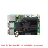 For Raspberry Pi 5 Heatsink Fan Active Cooling with Thermal Patch for Raspberry Pi 5 Accessories