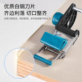 Woodworking Edge Trimmer Manual Edge Banding Scraper Curved Straight Cutter Pneumatic End Cutting Tool for Furniture Edge Repair