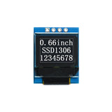 0.66 inch OLED Display Module 64*48 Resolution IIC Interface SSD1306 Driver 4Pin White Light/Blue Light