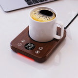 36W Electric Coffee Mug Warmer with 9 Gear Heating Pad Hot Tea Maker Cup Heater Non-Slip Hot Coaster for Cup Warmer 110V/220V