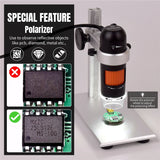 Original Factory Polarizer Newest HD 5MP Portable Electron USB Digital Microscope WiFi Microscope