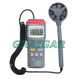 New High Sensitivity Digital Anemometer Air Velocity Wind Speed Meter Gauge MS6250 LCD Backlight Portable Measuring Instrument