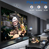 165FT/60M Wireless HDMI-compatible Transmitter and Receiver LED Display 1080P HD Extender Kit for PC Monitor Projector TV Box
