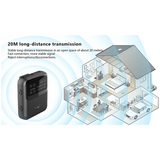 Bluetooth 5.4 Audio Receiver Transmitter Audio Adapter Audio Adapter Wireless Stereo Music With Mic
