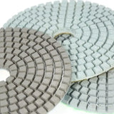 4-inch polishing pad set Diamond wet polishing pads 11 polishing discs + 1 pad For granite, marble, stone, tile, concrete