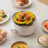 400W Electric Egg Boiler Breakfast Machine Multicooker Food Steamer Automatic Home Kitchen Appliance with Timer 220V