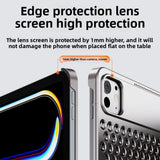 For 2024 IPad Pro 13-inch / (M4) 11-inch Aluminum Alloy Case with Aromatherapy Hollow Heat Dissipation