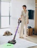 Household Brushless Vacuum Cleaner, Large Suction 550W High Power 35000PA Multi-function Handheld Pet Vacuum Cleaner