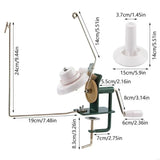 New Outdoor Ready Manual Yarn Winder for Crafting Supplies