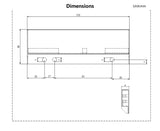 Magnetic Navigation Sensor AGV Lattice Offset Distance Communication Interface +-5mm Accuracy 0~50mm Detection Distance
