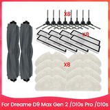 -26PCS Brush Filter Mop Cloth Kit Spare Parts Vacuum Cleaner Accessories Replacement Parts