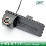 HD Golden-FishEye Backup Rear View Camera For Audi A1 Skoda Roomster Fabia Octavia A7 Yeti SuperB AHD 1080P 170° Trunk Handle