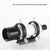 Angeleyes 90mm Dovetail Plate with 1/4 thread/M8 Thread/7mm Hole for Astro Telescope Finder/Guide Scope Black/Red for Choice