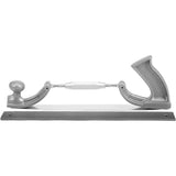 Carosheen Flex Metal Panel Polisher with Curved Steel Teeth  Adjustable File Holder Polisher Files Silver For Sand Flat Nice
