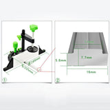 DIY Woodworking Tool Set Table Saw Angle Pusher Circular High Quality Miter Gauge Aluminum Carpenter