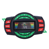 Motorcycle Speaker Set With LCD Display BT Music Calls USB TF Card Playback MP3 Format Radio Function Support Smartphone Charge