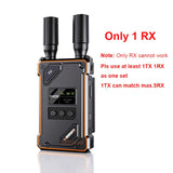 500M Wireless HDMI Extender UVC Live Streaming Video Transmitter and Receiver for DJI Pocket 3 4 Action5/pro/6 Camera Laptop PC